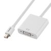Mini DisplayPort to VGA Adapter White