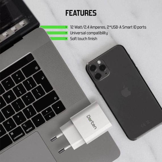 2-Port USB 18W Wall Quick Charger PD3.0+QC3.0_6
