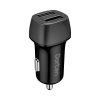 2-Port USB Smart ID 12W </br>Car Quick Charger 2.4A