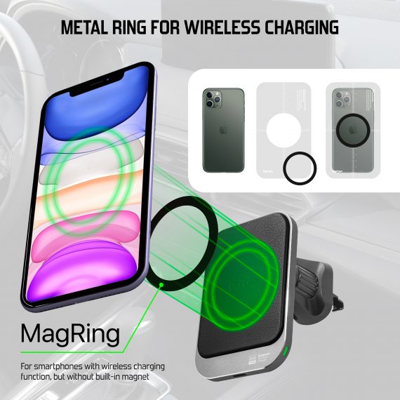 Car 15W Wireless Charging Mount - Sensor Series DN556500+