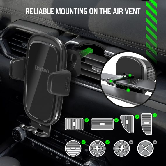 Car 15W Wireless Charging Mount - Sensor Series DN556500+