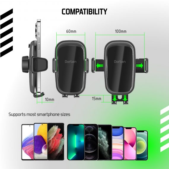 Car 15W Wireless Charging Mount - Sensor Series DN556500+