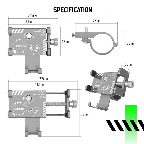 Car 15W Wireless Charging Mount - Sensor Series DN556500+