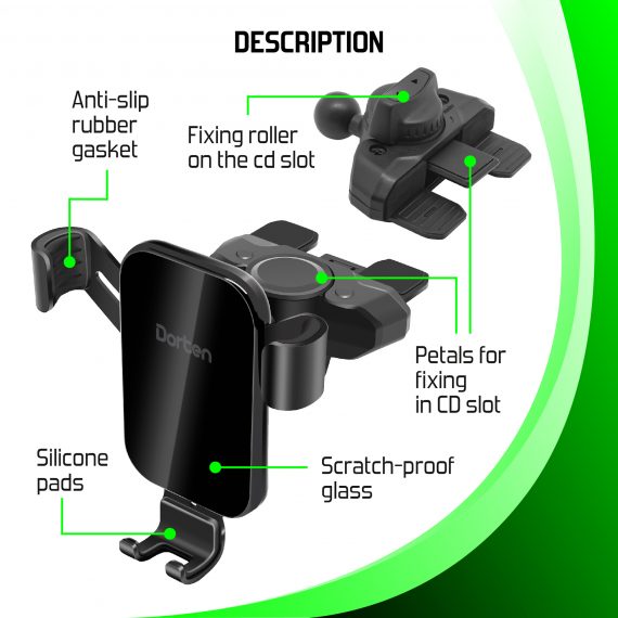 Dashboard Gravity Car Mount BH5 - Neo-Tech Series_DN430101