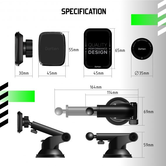 Dashboard Gravity Car Mount BH5 - Neo-Tech Series_DN430101