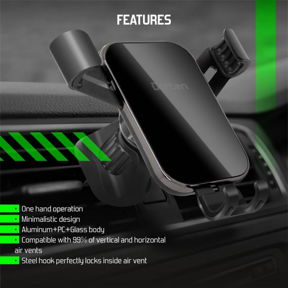 Car 15W Wireless Charging Mount - Sensor Series DN556500+