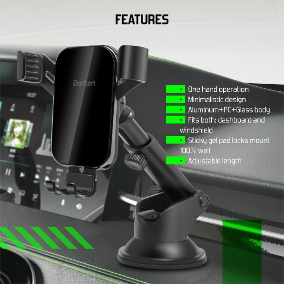 Dashboard Gravity Car Mount BH5 - Neo-Tech Series_DN430101